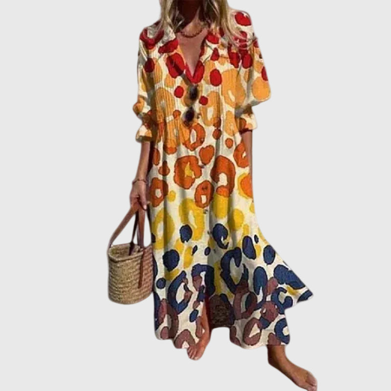 Zariah | Robe fleurie luxueuse