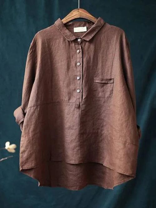 Elvie | Blouse estivale élégante en lin