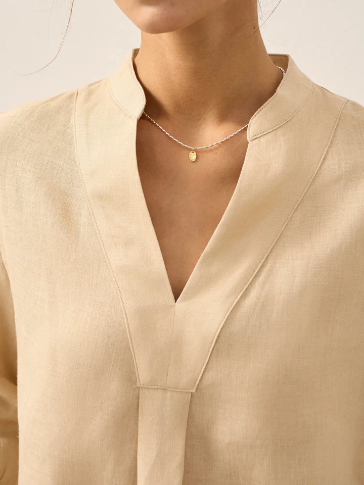 Chemise Robe 100% Lin