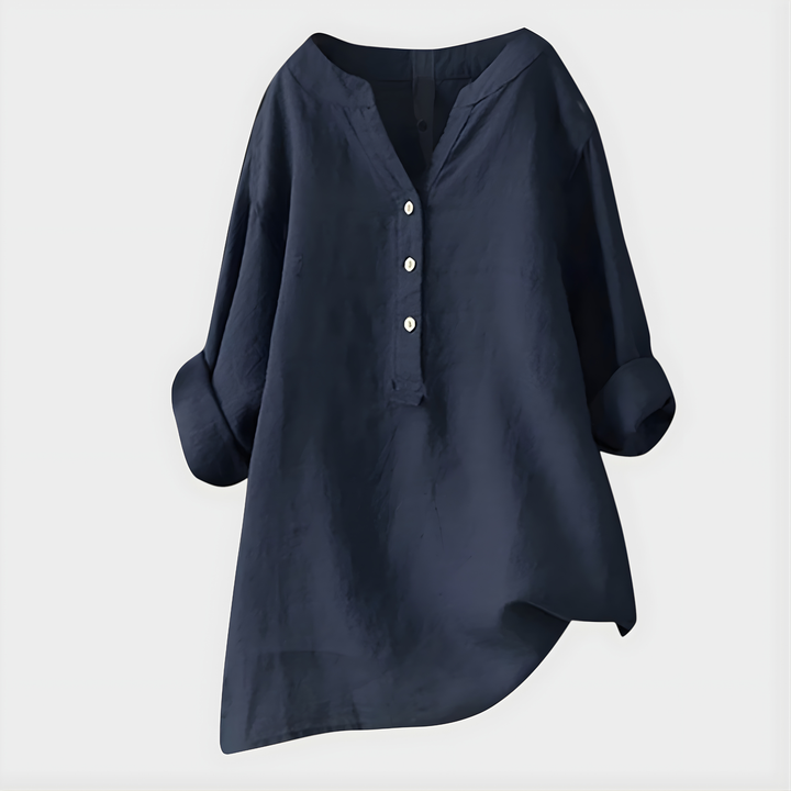 Veronica | Blouse élégante à col en V
