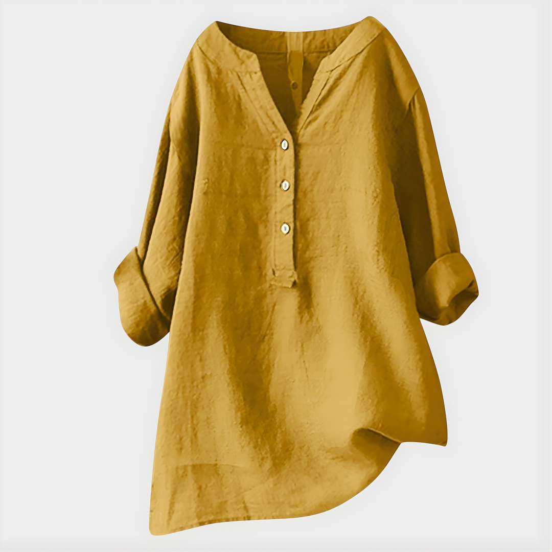 Veronica | Blouse élégante à col en V