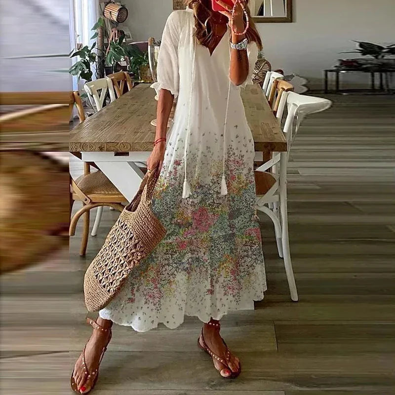 Anna | robe maxi bohème
