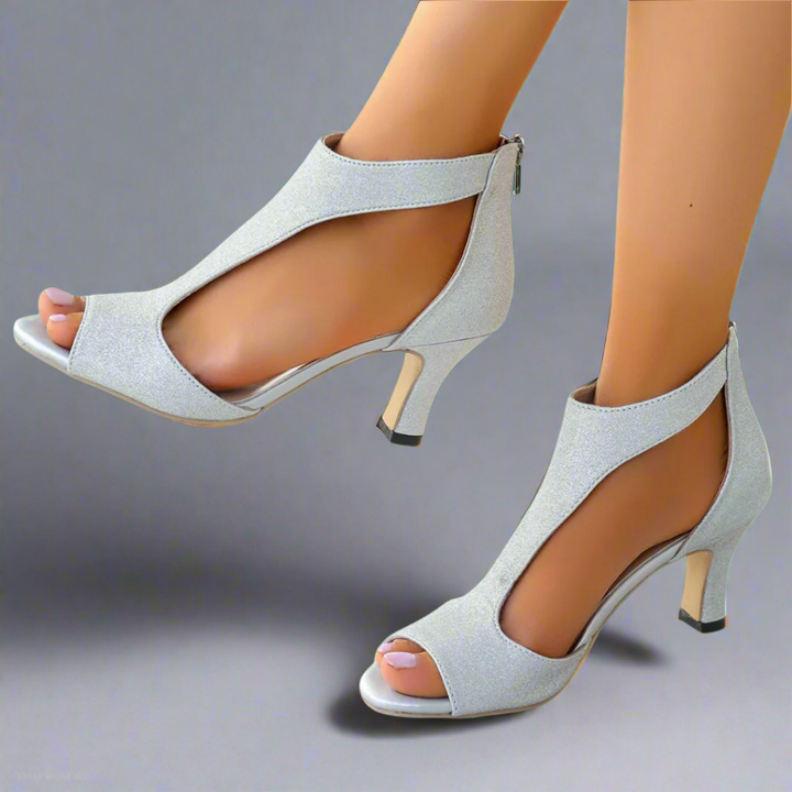 Flora | Sandales à talons élégants