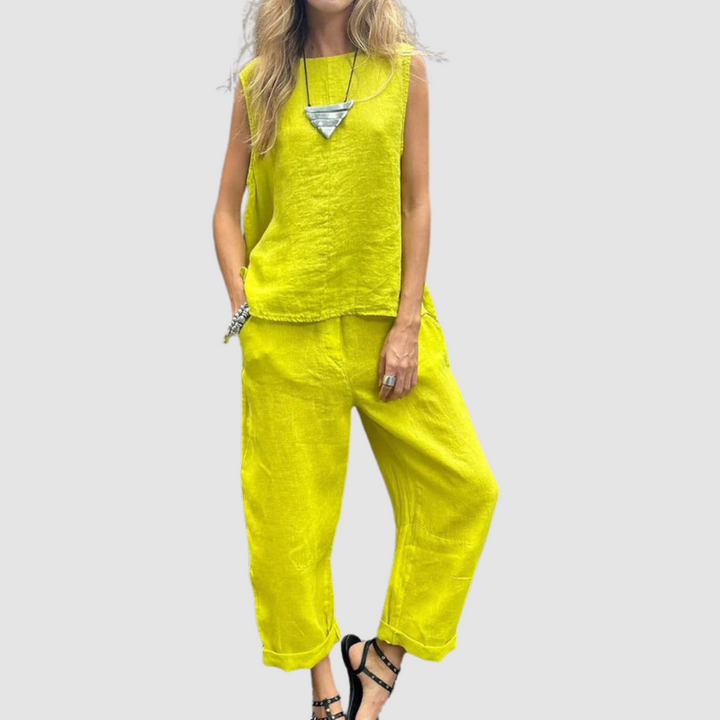 Ensemble d'été léger en deux pièces Suzette™