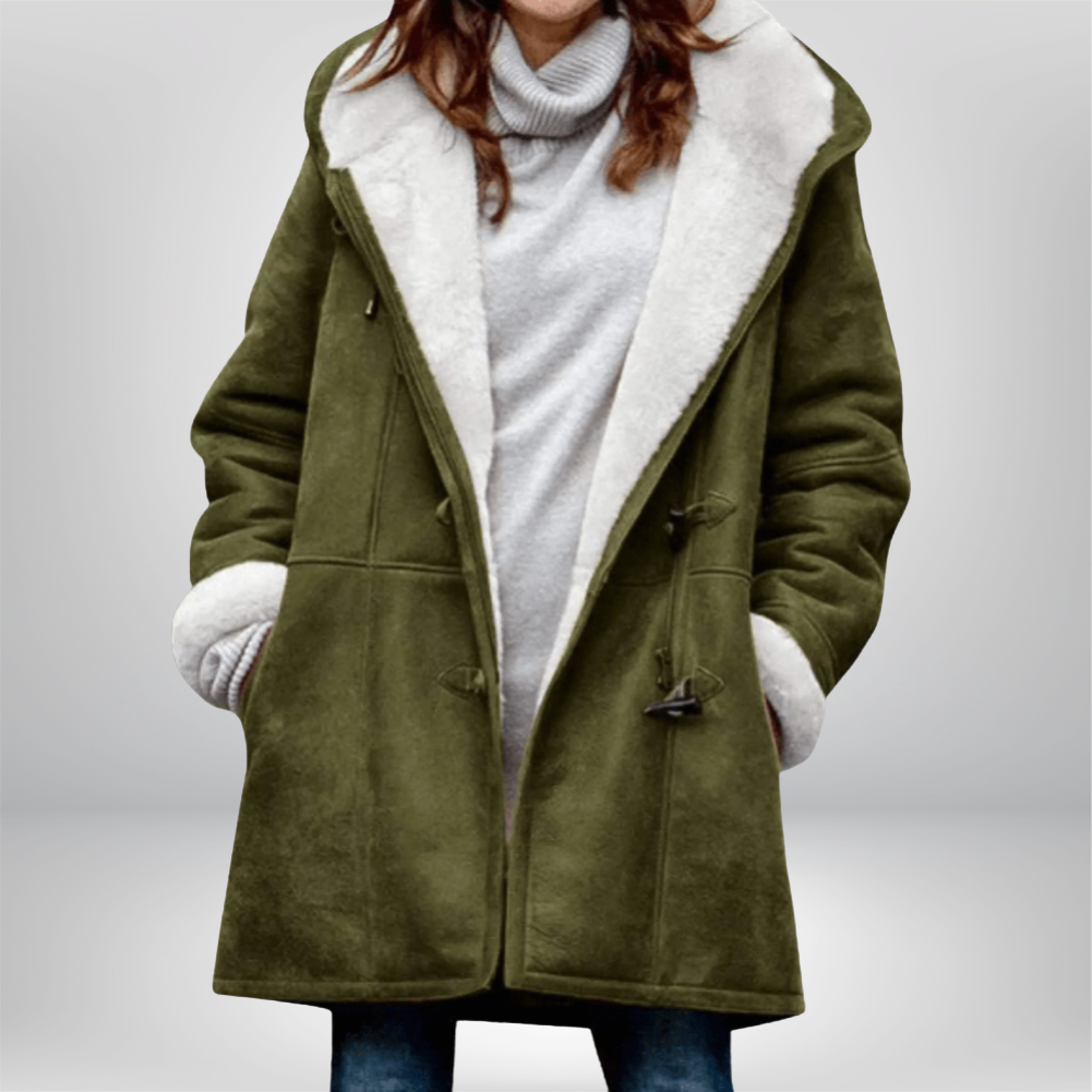 Léonie | Le manteau en peau de mouton Aspen