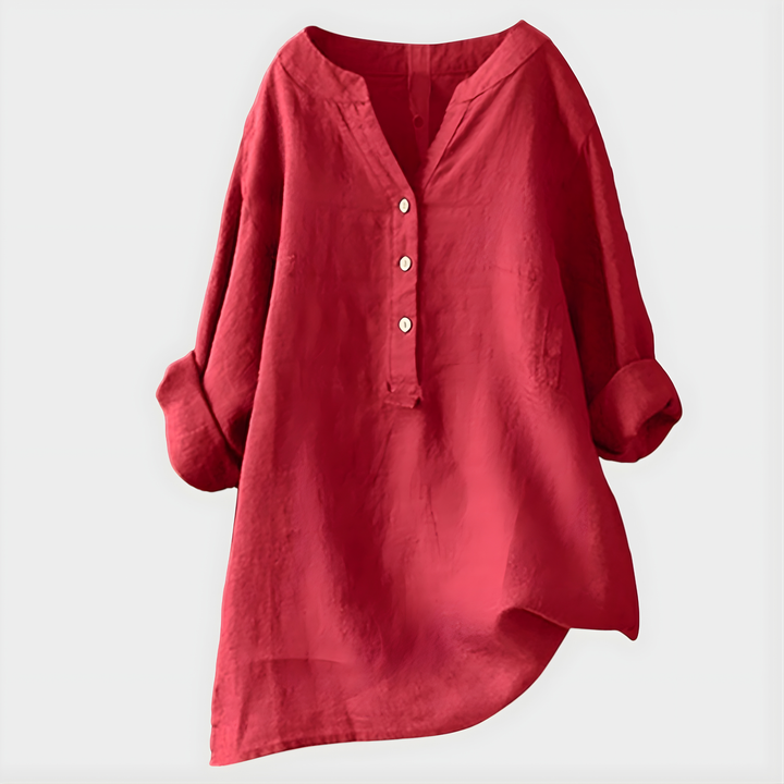 Veronica | Blouse élégante à col en V
