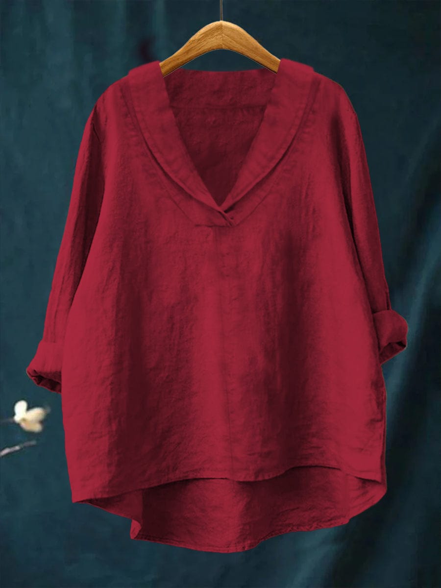 Samantha | Blouse estivale élégante en lin