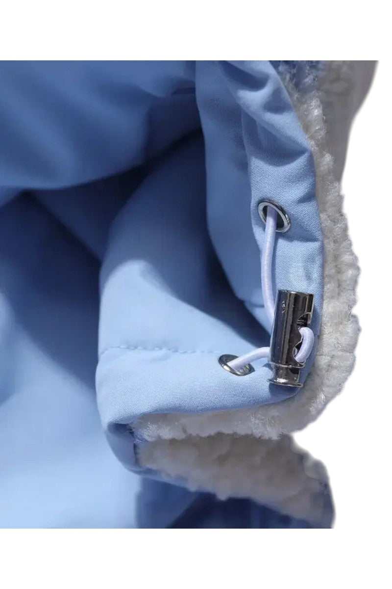 ATELIER-DURAND | VESTE DOUBLE FACE AVEC MOTIF CŒURS