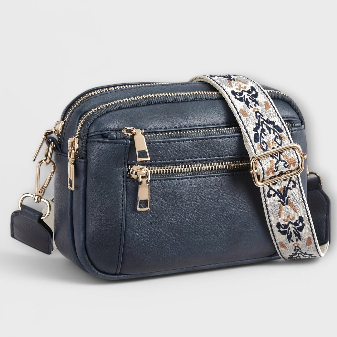 Sac à bandoulière en cuir végétalien