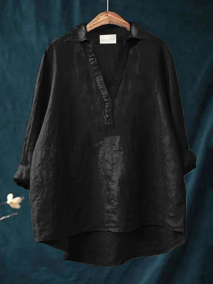 Andrea | Blouse estivale élégante en lin