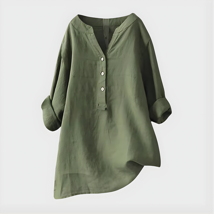 Veronica | Blouse élégante à col en V