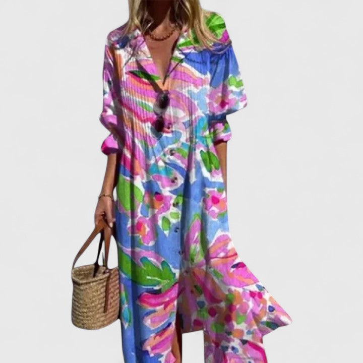 Paula | Robe Boho Élégante