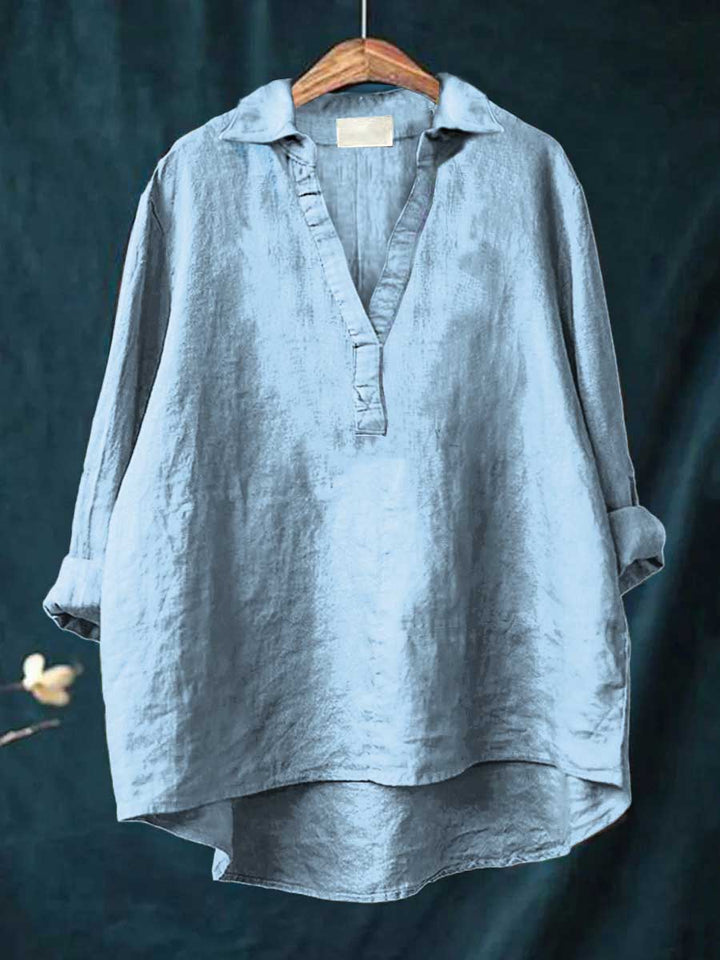 Andrea | Blouse estivale élégante en lin