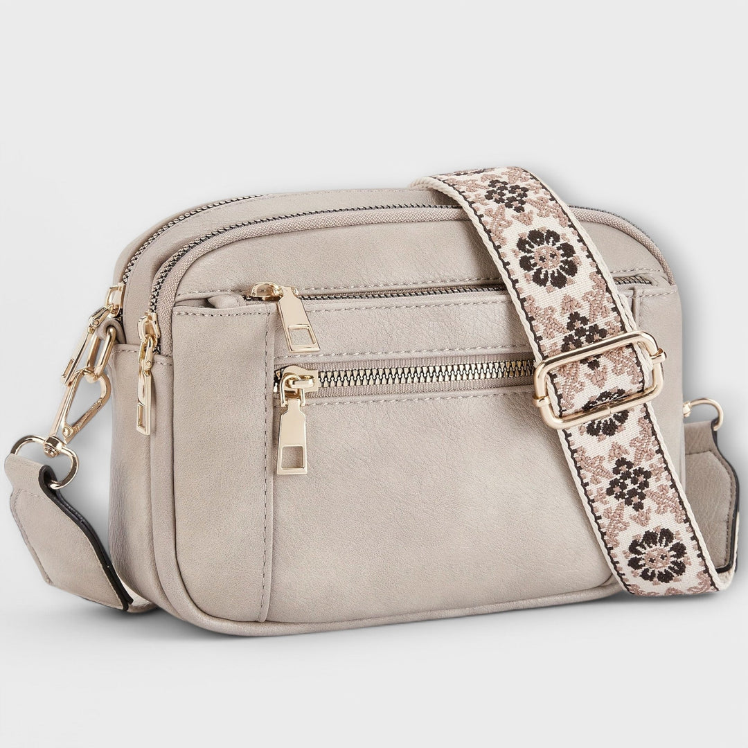 Sac à bandoulière en cuir végétalien