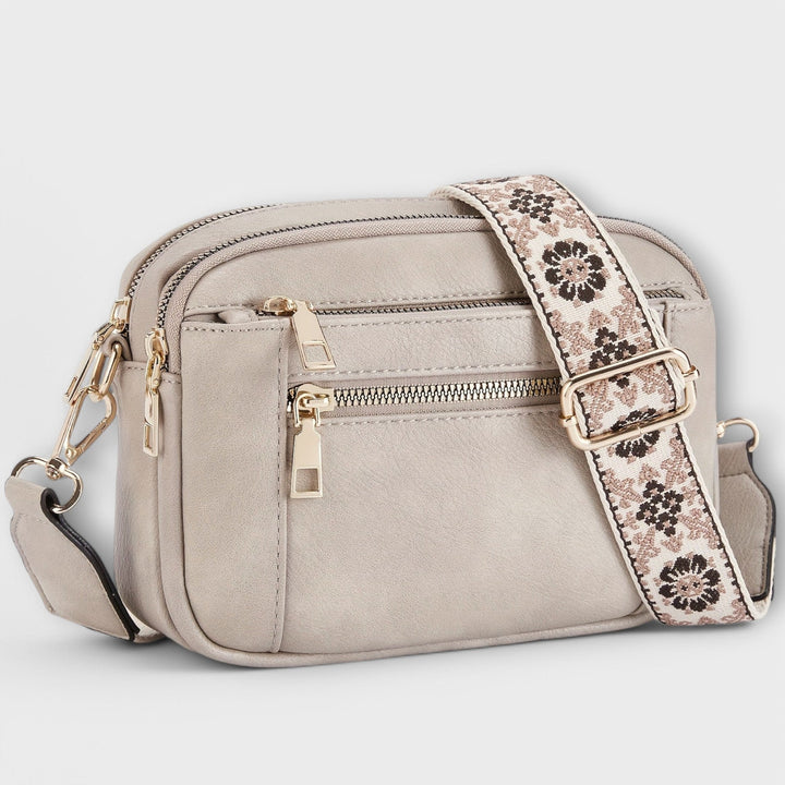 Sac à bandoulière en cuir végétalien