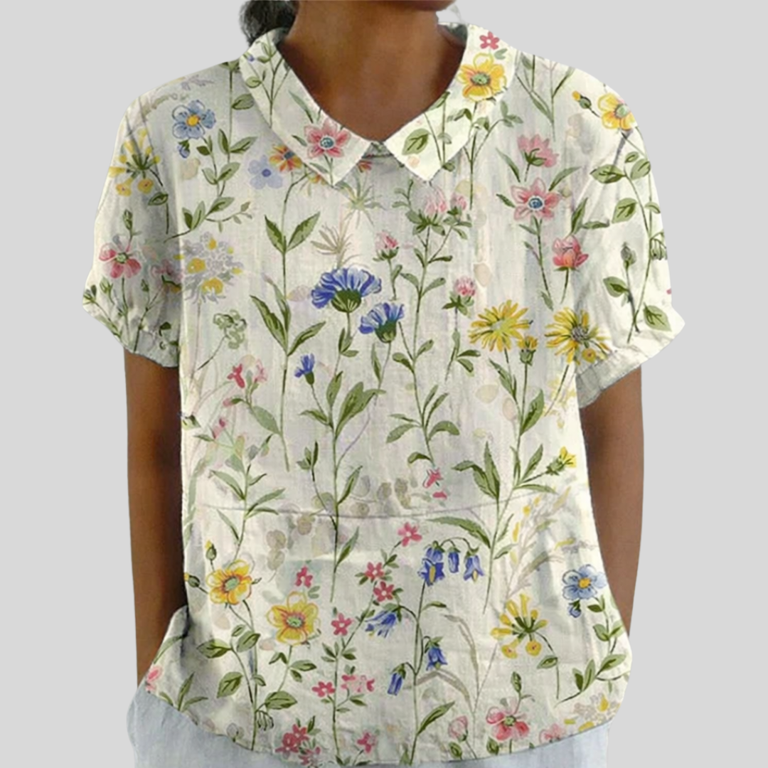 Top Élégant Floral et Confortable