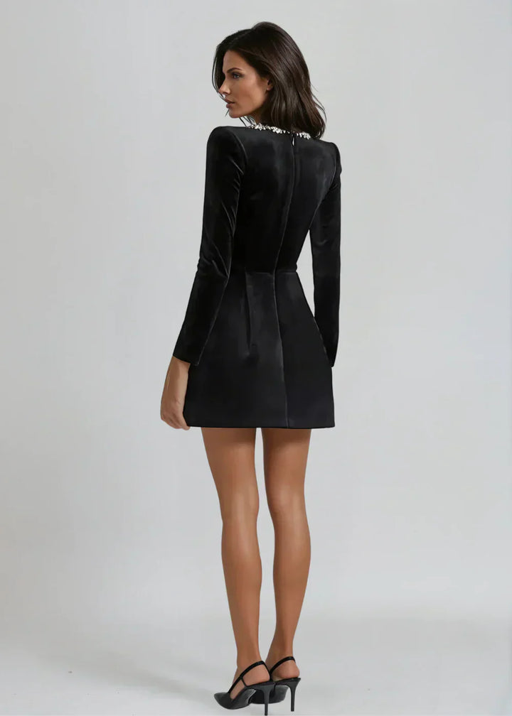 Chloé | Mini Velour Robe