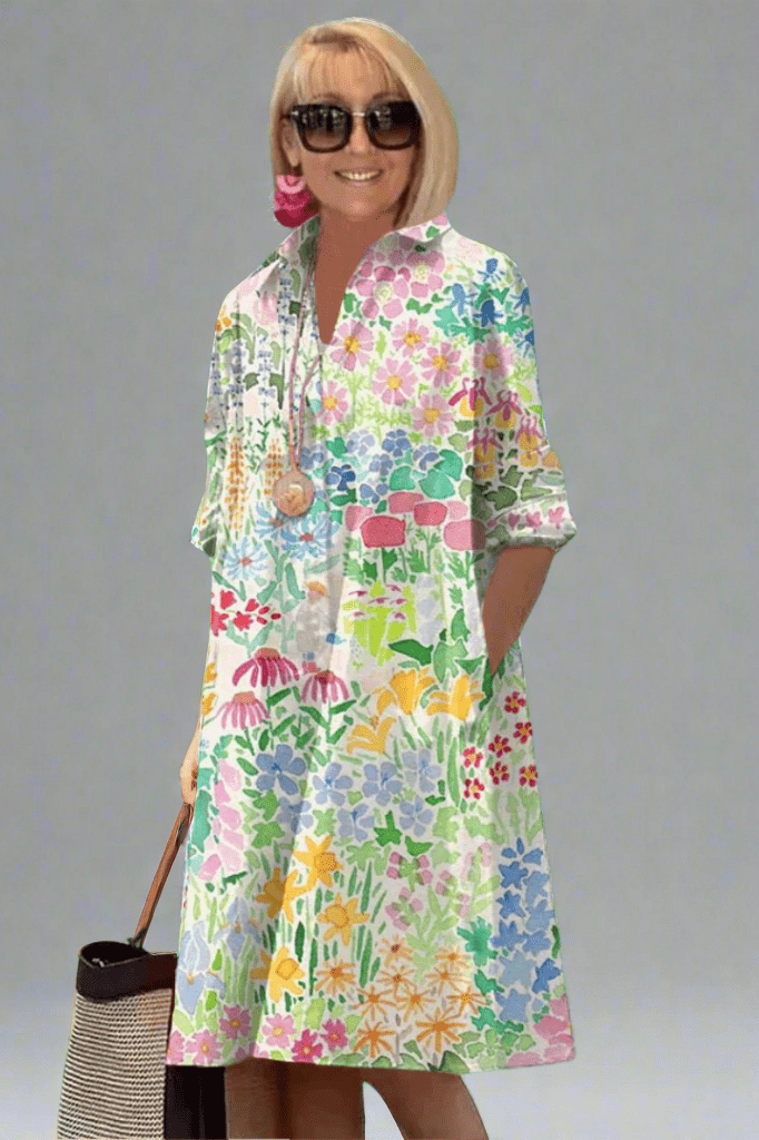 Lola | Robe midi élégante