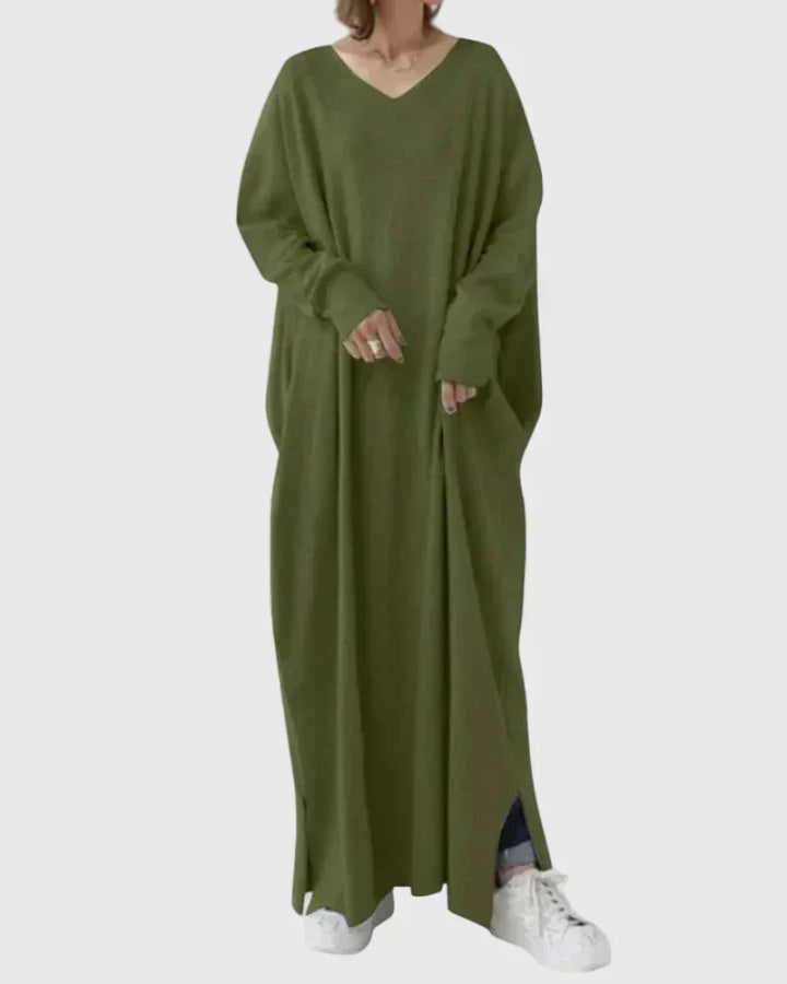 Gryelle | Robe longue au style sophistiqué