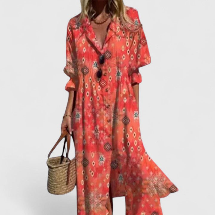 Paula | Robe Boho Élégante