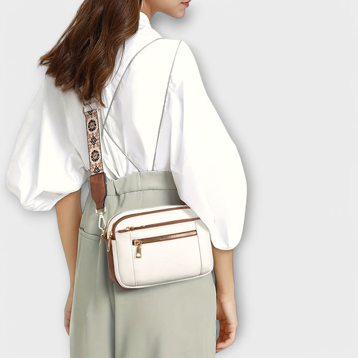 Sac à bandoulière en cuir végétalien