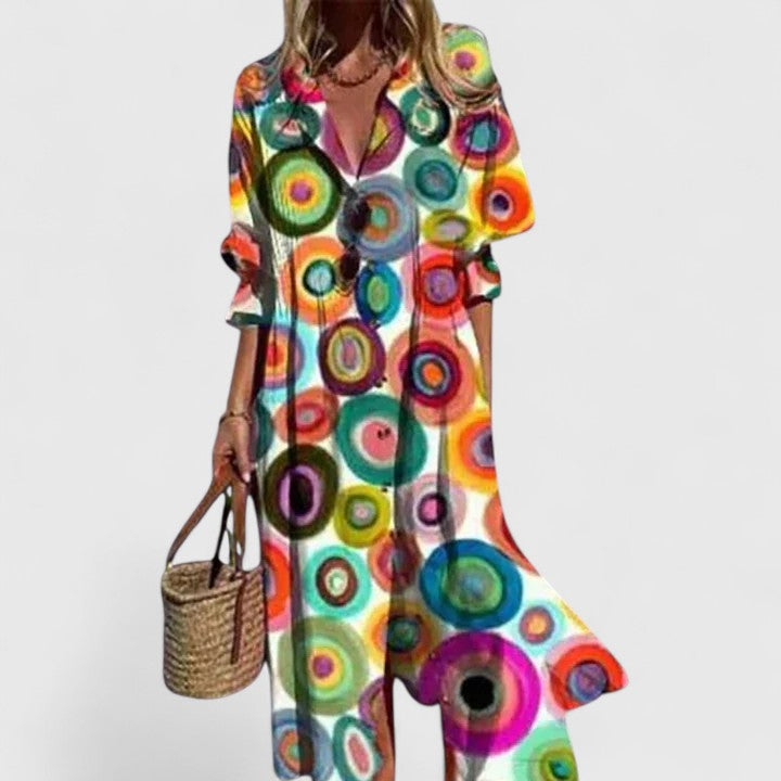 Paula | Robe Boho Élégante