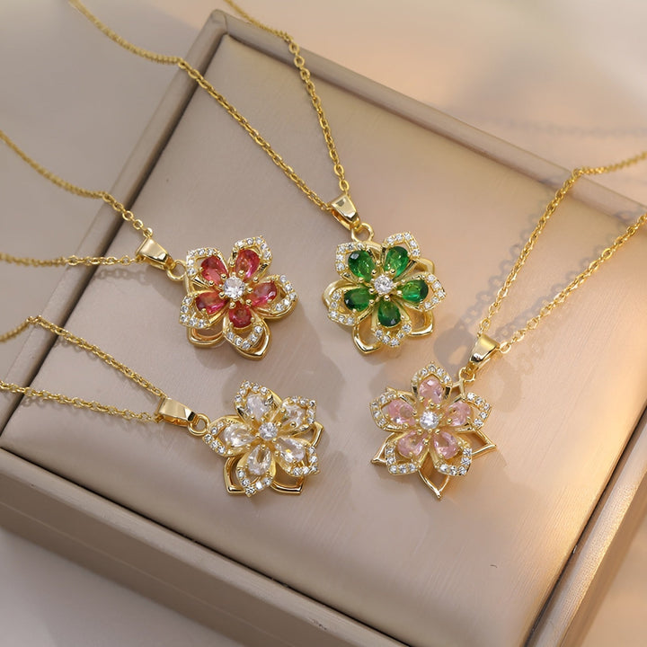 Collier à Fleurs
