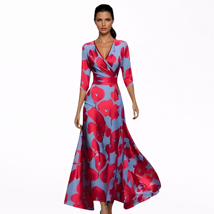 Emilia | Maxi Robe Florale Élégante