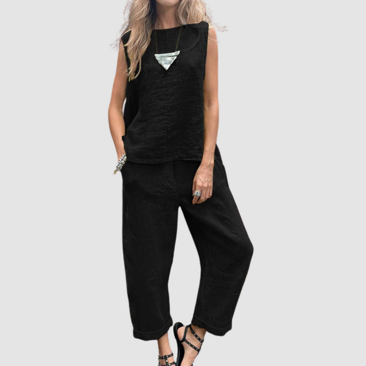 Ensemble d'été léger en deux pièces Suzette™