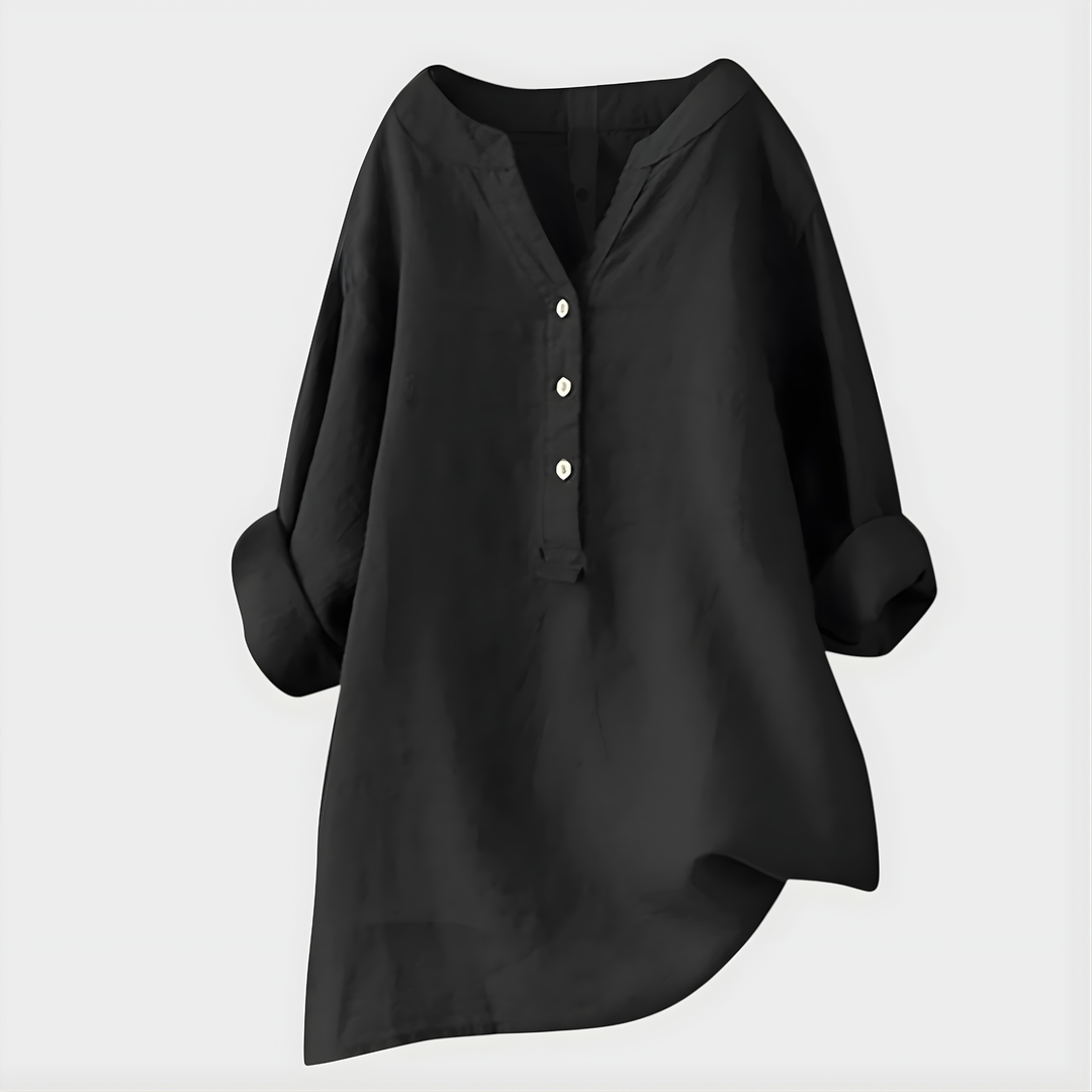 Veronica | Blouse élégante à col en V