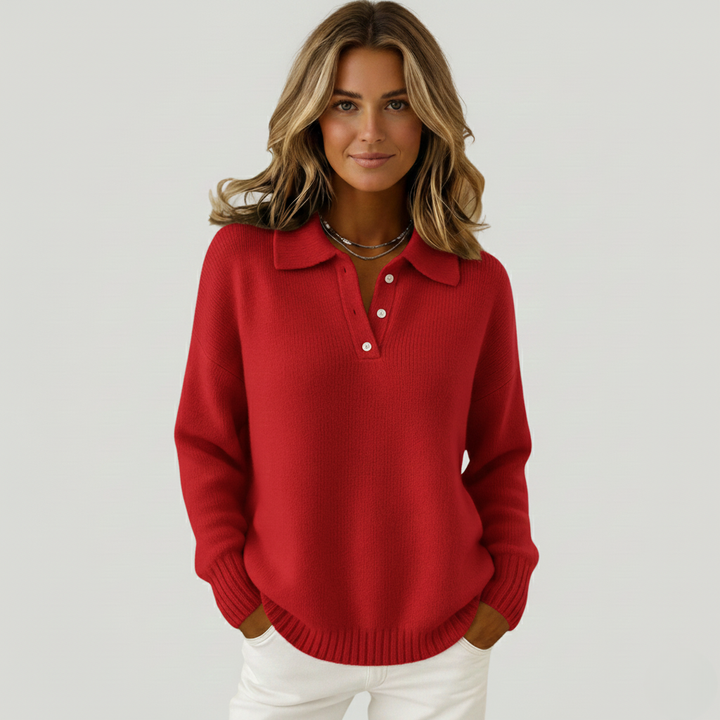 ATELIER-DURAND | PULL DOUX AVEC COL ET FERMETURE ZIP