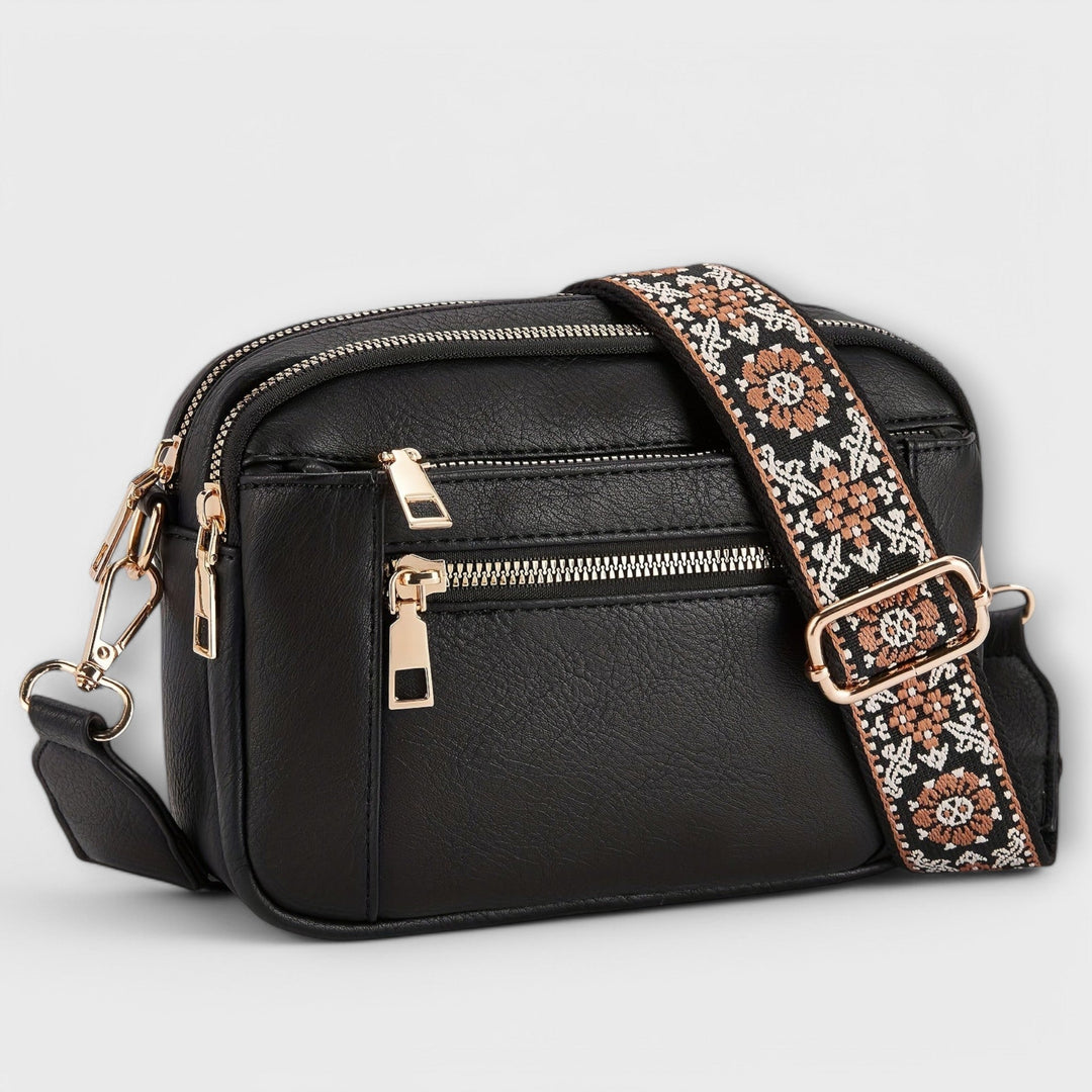 Sac à bandoulière en cuir végétalien