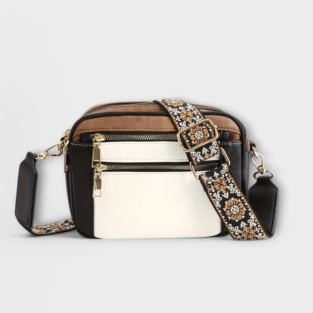 Sac à bandoulière en cuir végétalien