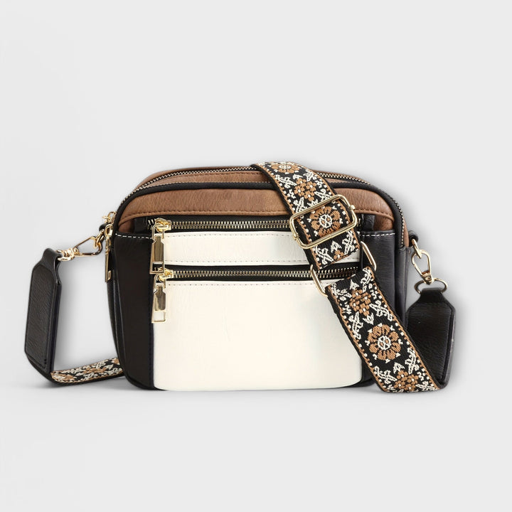 Sac à bandoulière en cuir végétalien