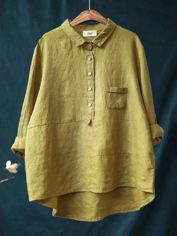 Elvie | Blouse estivale élégante en lin