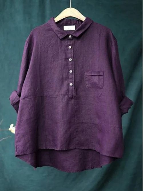 Elvie | Blouse estivale élégante en lin