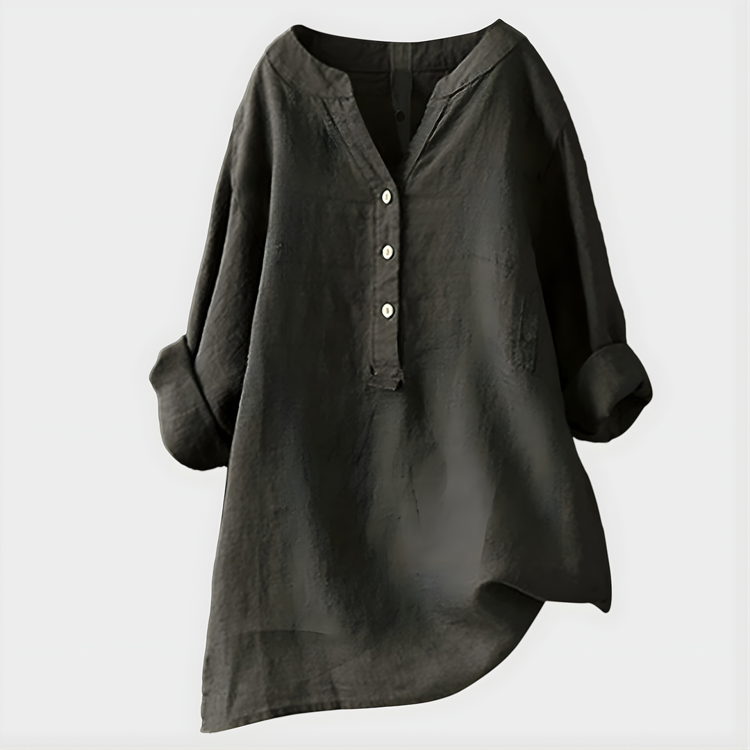 Veronica | Blouse élégante à col en V