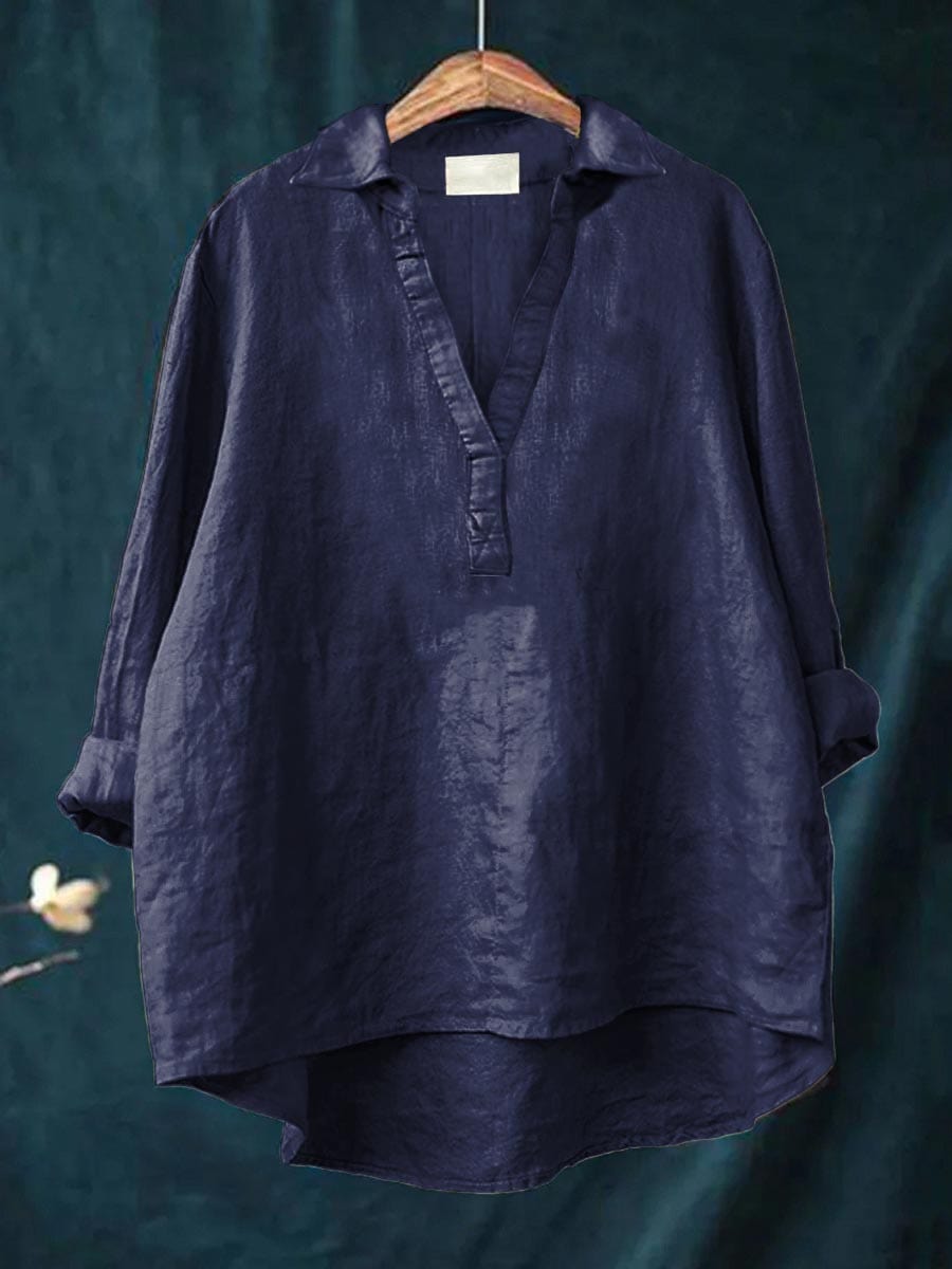 Andrea | Blouse estivale élégante en lin