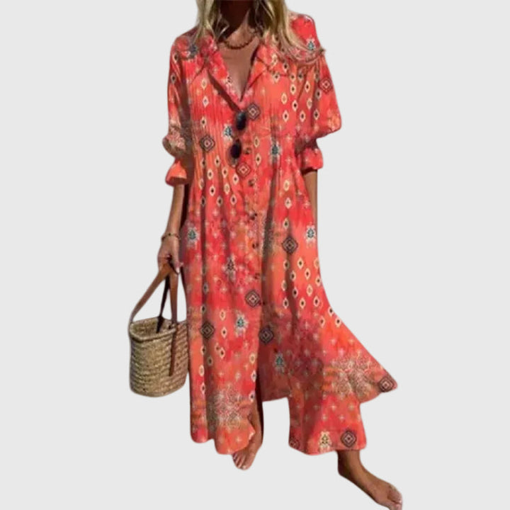 Zariah | Robe fleurie luxueuse