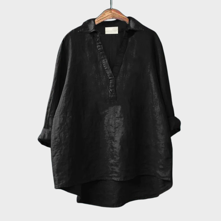 Andrea | Blouse estivale élégante en lin