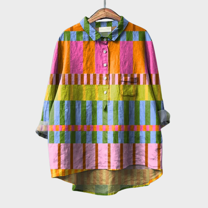 Amber | Blouse estivale élégante en lin