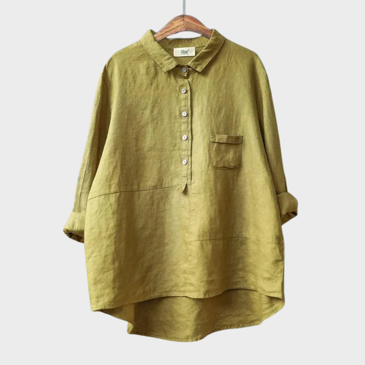 Elvie | Blouse estivale élégante en lin