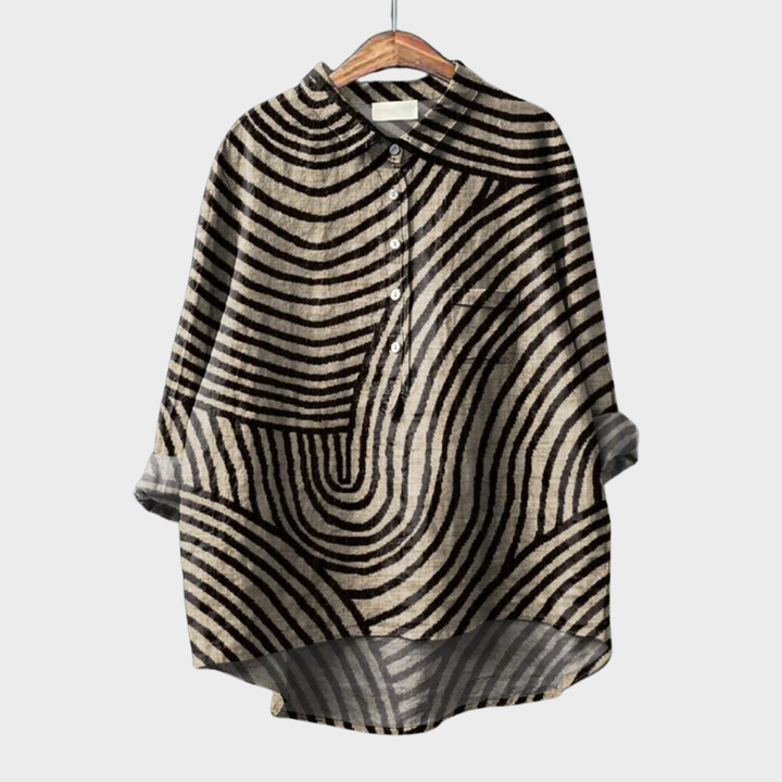 Melina | Blouse estivale élégante en lin