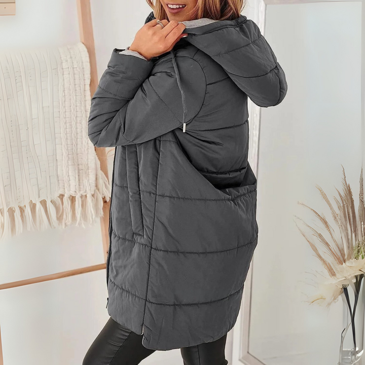 Marcelline | Veste d'hiver légère à capuche