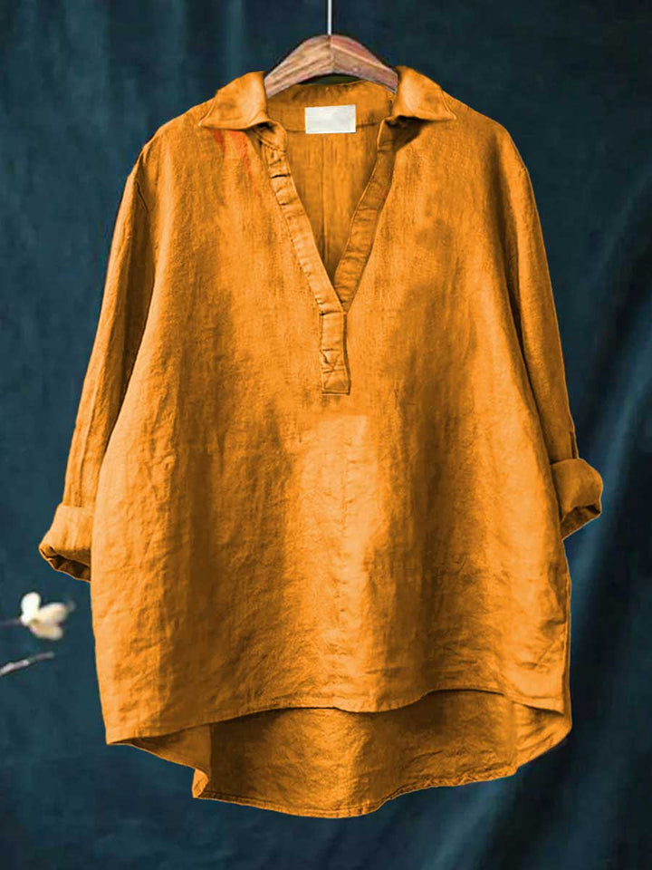 Andrea | Blouse estivale élégante en lin