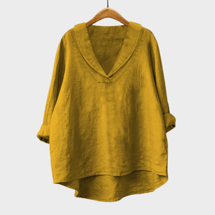 Samantha | Blouse estivale élégante en lin