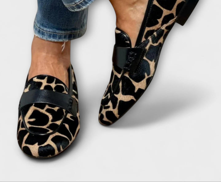 Mocassins Léopard