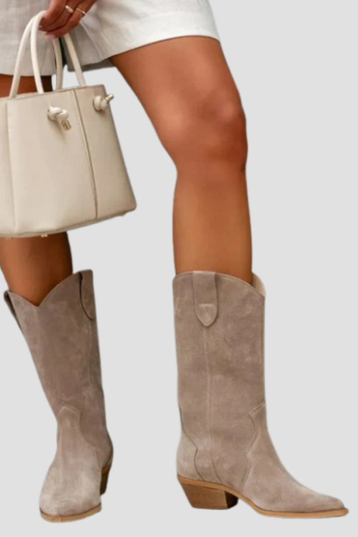 Bottes Élégantes à Bout Pointu