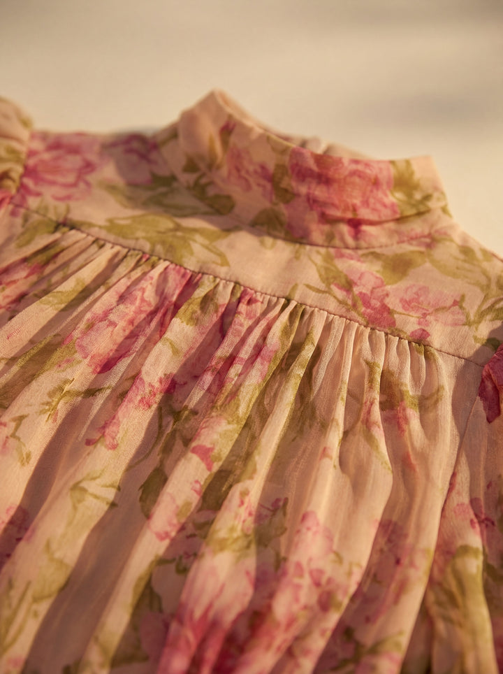 Robe aux roses