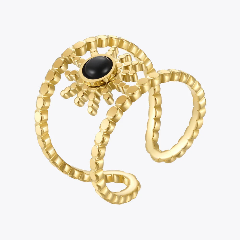Bague soleil éclatant